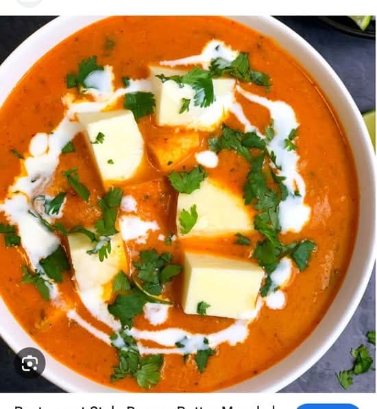 Large Paneer Tikka Butter Masala