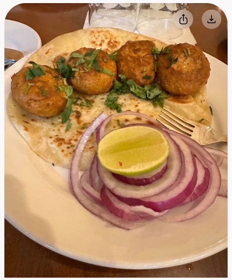 Galouti Kebab With Two Parantha
